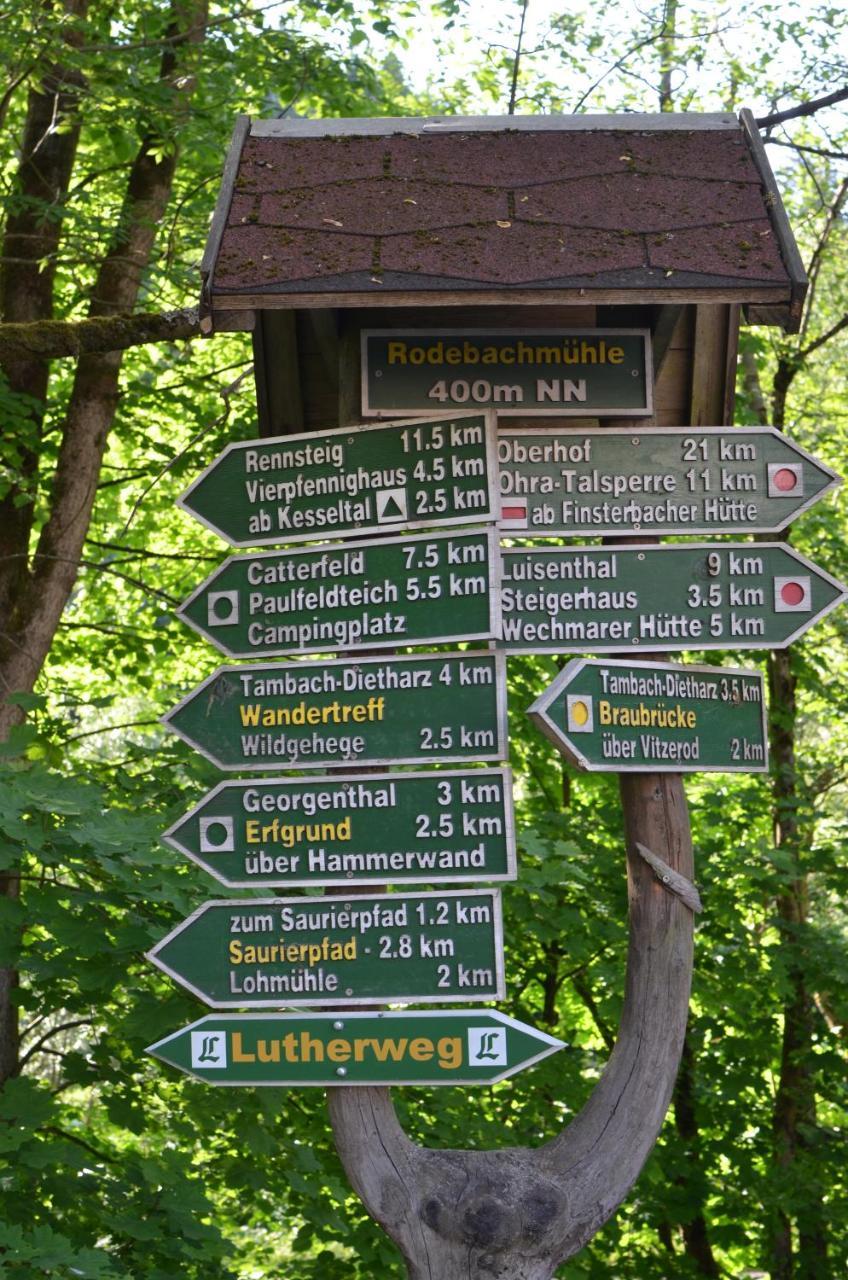 Hotel Rodebachmuehle Georgenthal  Kültér fotó